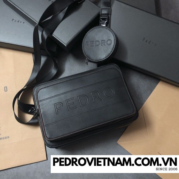 Túi Pedro chữ to 2 ngăn kèm ví tròn nhỏ » ™️ PEDRO Store Online